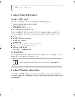 Preview for 8 page of Fujitsu Stylistic LT 800P User Manual