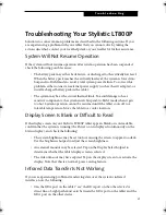 Preview for 51 page of Fujitsu Stylistic LT 800P User Manual