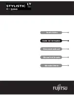 Preview for 57 page of Fujitsu Stylistic LT C-500 User Manual