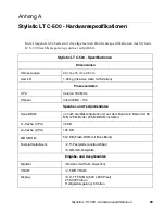 Preview for 155 page of Fujitsu Stylistic LT C-500 User Manual