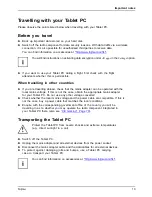 Preview for 17 page of Fujitsu Stylistic M532 Operating Manual