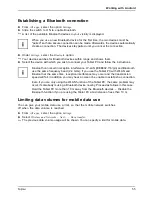 Preview for 59 page of Fujitsu STYLISTIC M702 Operating Manual