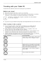 Preview for 17 page of Fujitsu STYLISTIC Q509 Operating Manual