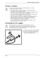 Preview for 19 page of Fujitsu stylistic q555 Operating Manual