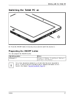 Preview for 23 page of Fujitsu stylistic q555 Operating Manual