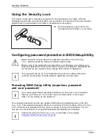 Preview for 58 page of Fujitsu stylistic q555 Operating Manual