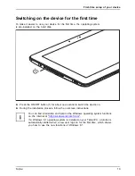 Preview for 21 page of Fujitsu STYLISTIC Q584 Instruction Manual