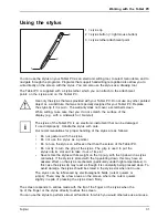 Preview for 33 page of Fujitsu STYLISTIC Q584 Instruction Manual