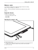 Preview for 39 page of Fujitsu STYLISTIC Q584 Instruction Manual