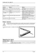 Preview for 36 page of Fujitsu stylistic q616 Operating Manual