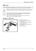 Preview for 43 page of Fujitsu stylistic q616 Operating Manual