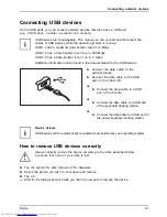 Предварительный просмотр 83 страницы Fujitsu STYLISTIC Q736 Operating Manual