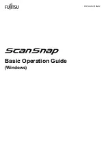 Предварительный просмотр 1 страницы Fujitsu SV600 Basic Operation Manual