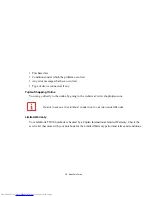 Предварительный просмотр 15 страницы Fujitsu T2010 - LifeBook Tablet PC User Manual