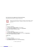 Предварительный просмотр 59 страницы Fujitsu T2010 - LifeBook Tablet PC User Manual