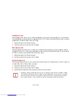 Предварительный просмотр 92 страницы Fujitsu T2010 - LifeBook Tablet PC User Manual