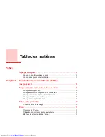 Preview for 6 page of Fujitsu T2020 - LifeBook Tablet PC (French) Manuel Du Propriétaire