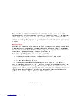 Preview for 76 page of Fujitsu T2020 - LifeBook Tablet PC (French) Manuel Du Propriétaire