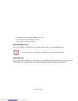 Предварительный просмотр 16 страницы Fujitsu T4310 - LifeBook Tablet PC User Manual