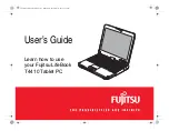 Предварительный просмотр 2 страницы Fujitsu T4410 - LifeBook Tablet PC User Manual