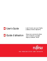 Предварительный просмотр 1 страницы Fujitsu T5010 - LifeBook Tablet PC User Manual