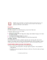 Предварительный просмотр 64 страницы Fujitsu T5010 - LifeBook Tablet PC User Manual