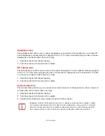 Предварительный просмотр 98 страницы Fujitsu T5010 - LifeBook Tablet PC User Manual