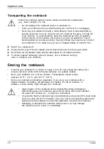 Предварительный просмотр 18 страницы Fujitsu T936 Operating Manual