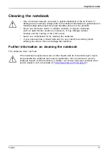 Предварительный просмотр 19 страницы Fujitsu T936 Operating Manual