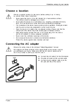 Предварительный просмотр 21 страницы Fujitsu T936 Operating Manual