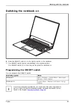 Предварительный просмотр 27 страницы Fujitsu T936 Operating Manual