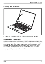 Предварительный просмотр 33 страницы Fujitsu T936 Operating Manual