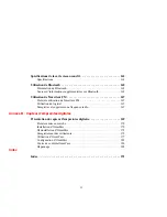 Предварительный просмотр 11 страницы Fujitsu U820 - LifeBook Mini-Notebook - Atom 1.6 GHz (French) Manual D'Utilisation