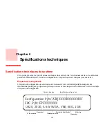 Предварительный просмотр 127 страницы Fujitsu U820 - LifeBook Mini-Notebook - Atom 1.6 GHz (French) Manual D'Utilisation