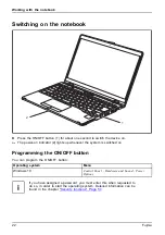 Preview for 26 page of Fujitsu U9310X Operating Manual