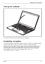 Preview for 31 page of Fujitsu U9310X Operating Manual