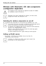 Preview for 54 page of Fujitsu U9310X Operating Manual