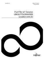 Fujitsu UBIQUITOUSWARE User Manual preview