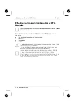 Preview for 9 page of Fujitsu UMTS Mounting Instructions