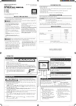 Preview for 1 page of Fujitsu UTY-RCRYZ1 Operating Manual