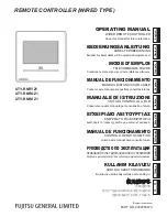 Preview for 1 page of Fujitsu UTY-RNRGZ1 Operating Manual