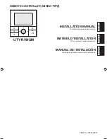 Fujitsu UTY-RVNUM Installation Manual предпросмотр