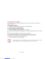 Предварительный просмотр 41 страницы Fujitsu V1010 - LifeBook - Core 2 Duo 1.6 GHz User Manual