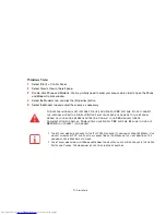 Preview for 76 page of Fujitsu V1010 - LifeBook - Core 2 Duo 1.6 GHz User Manual