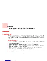 Предварительный просмотр 80 страницы Fujitsu V1010 - LifeBook - Core 2 Duo 1.6 GHz User Manual