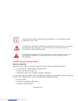 Preview for 13 page of Fujitsu V1020 - LifeBook - Core 2 Duo GHz (French) Manual D'Utilisation