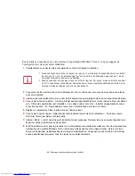 Preview for 49 page of Fujitsu V1020 - LifeBook - Core 2 Duo GHz (French) Manual D'Utilisation