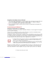 Preview for 50 page of Fujitsu V1020 - LifeBook - Core 2 Duo GHz (French) Manual D'Utilisation