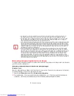 Preview for 55 page of Fujitsu V1020 - LifeBook - Core 2 Duo GHz (French) Manual D'Utilisation