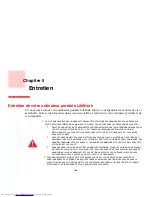 Preview for 113 page of Fujitsu V1020 - LifeBook - Core 2 Duo GHz (French) Manual D'Utilisation